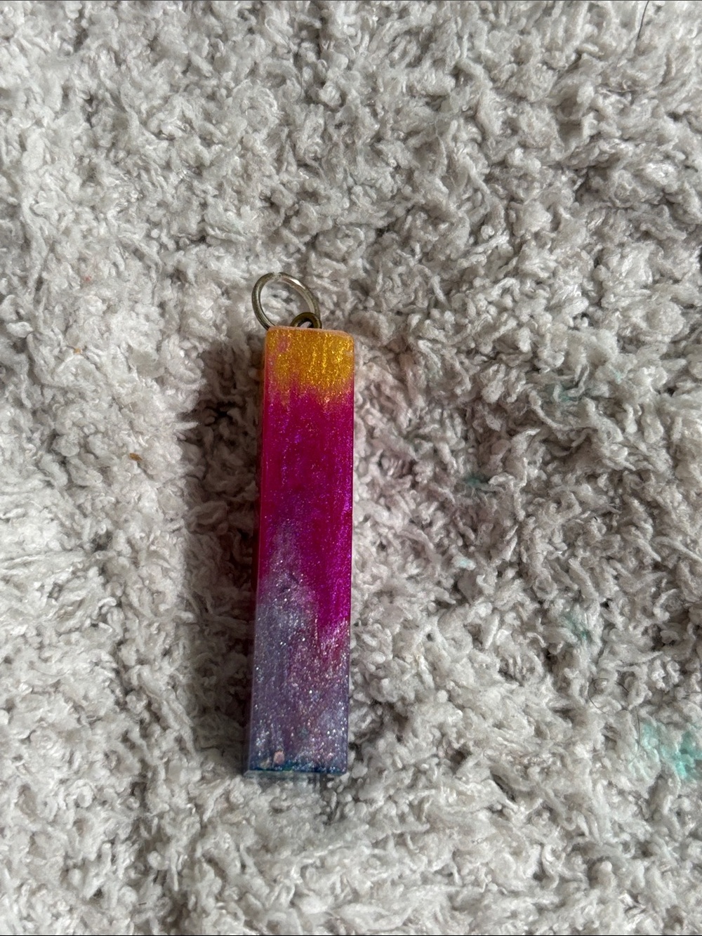 Colorful Gradient Pendant (handmade)